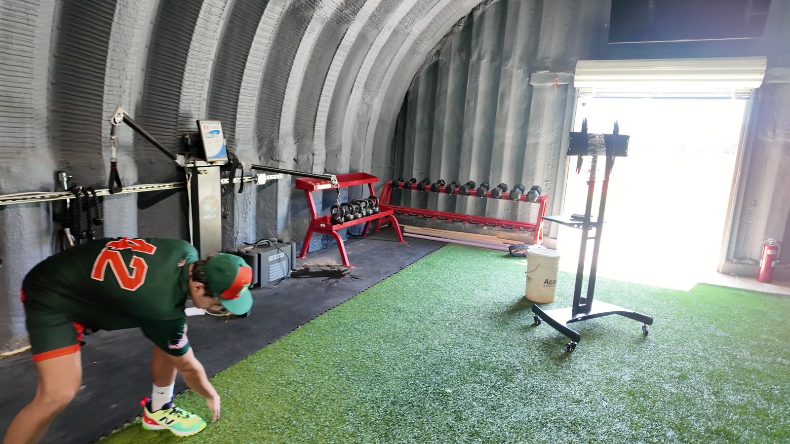 Conditioning in the DDLA training barn