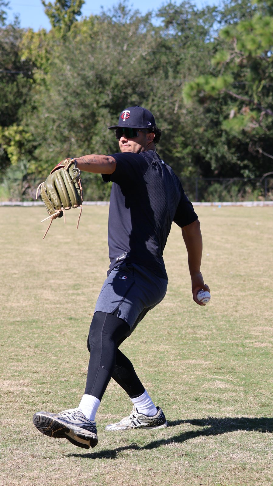 Charlee Soto on the mound at DDLA