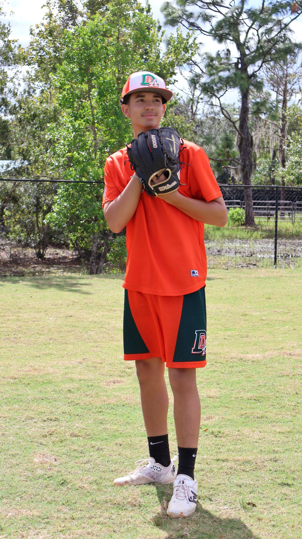 Jayden Arroyo on the DDLA field
