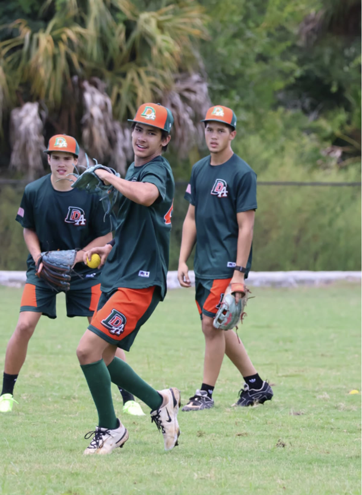 Infield drills at DDLA
